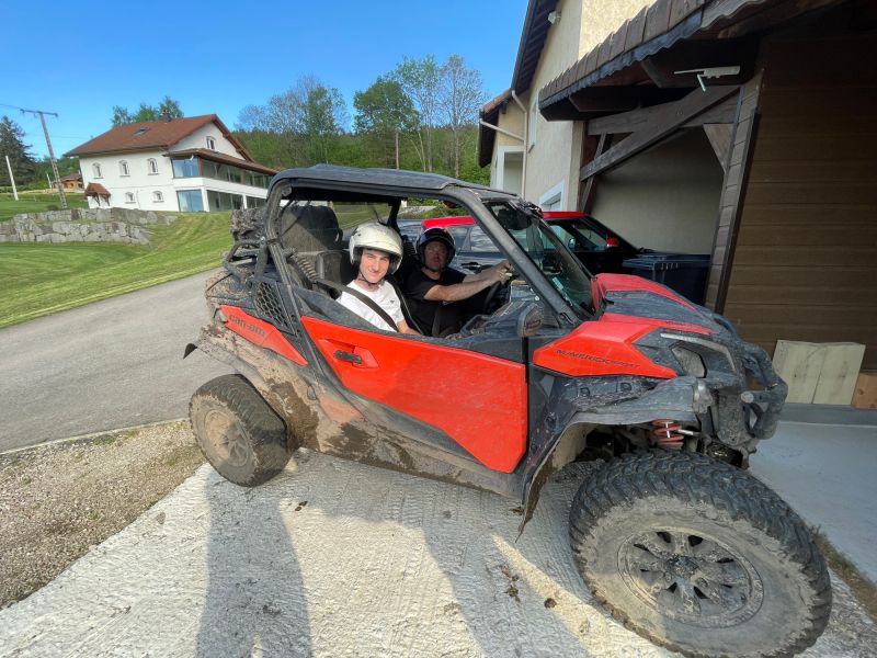 bapteme passager buggy tout terrain can-am gerardmer