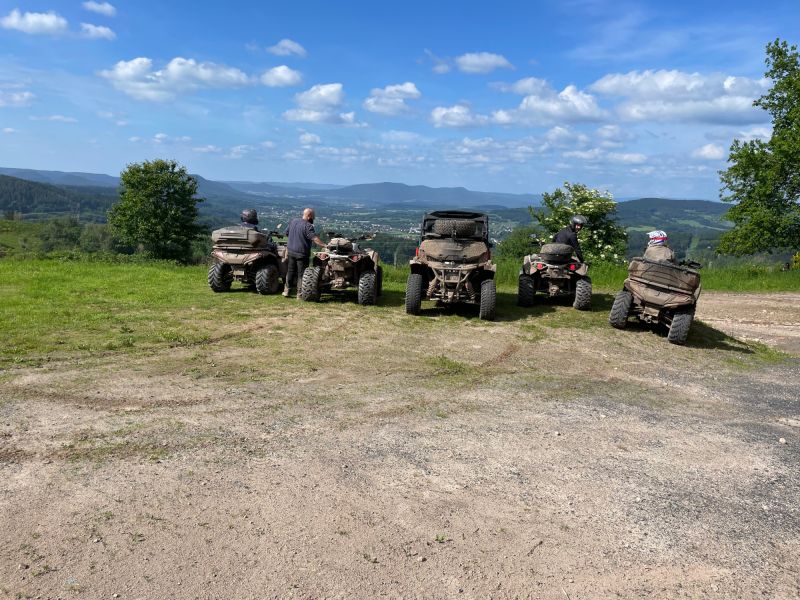 randonnée groupe proprietaire quad vosges